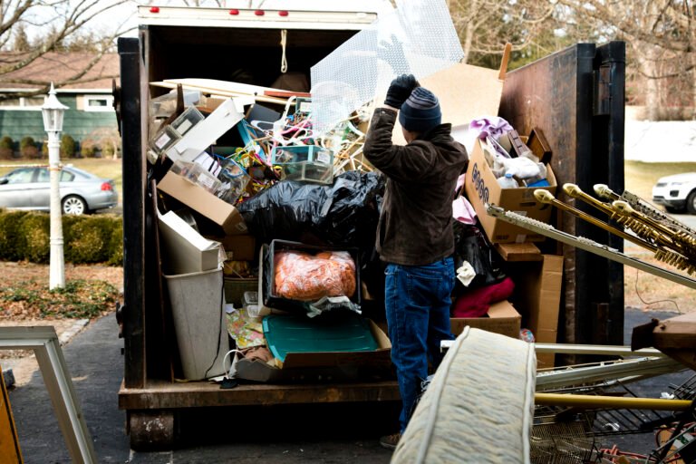 Junk removal service example Toledo Ohio